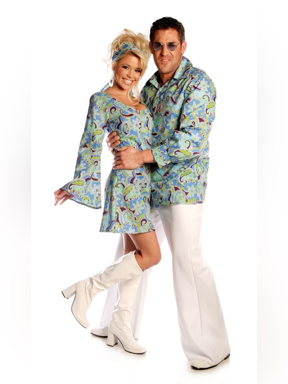 Underwraps 1970s retro Woman’s Go Go Halloween costume Dress